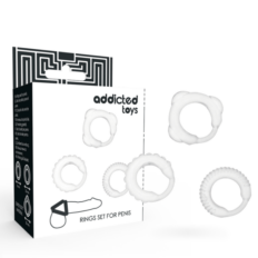 Addicted Toys C ring Set Clear
